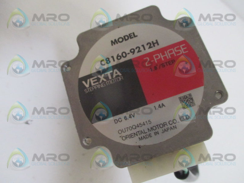 ORIENTAL MOTORS C8160-9212H VEXTRA STEPPING MOTOR *NEW NO BOX*