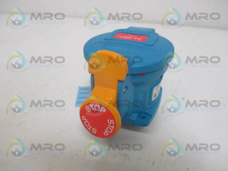 MELTRIC DSN30 63-34043-375 RECEPTACLE 30A 480VAC *NEW NO BOX*