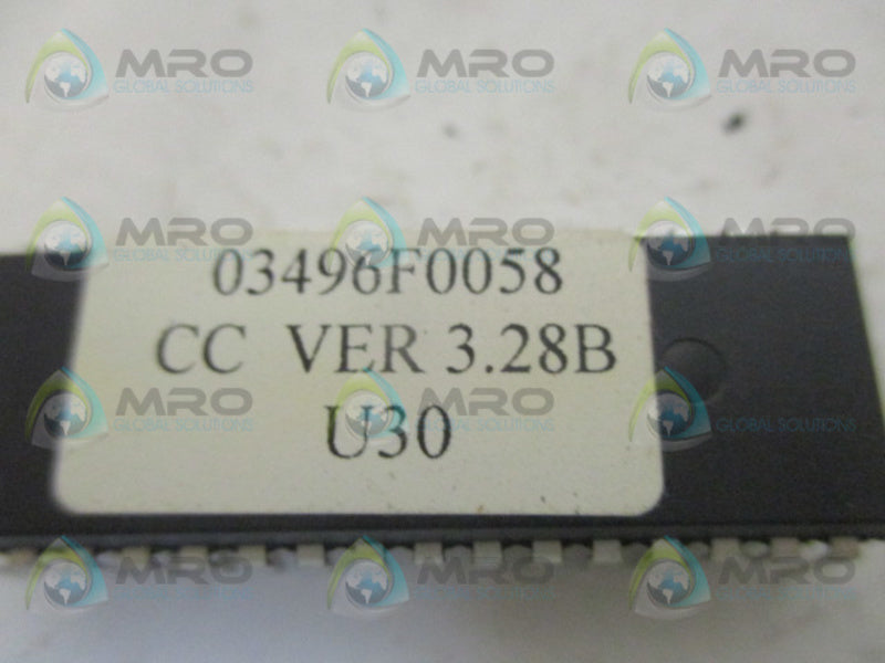 INDUSTRIAL MRO 03496F0058 PROCESSOR CHIP *NEW NO BOX*