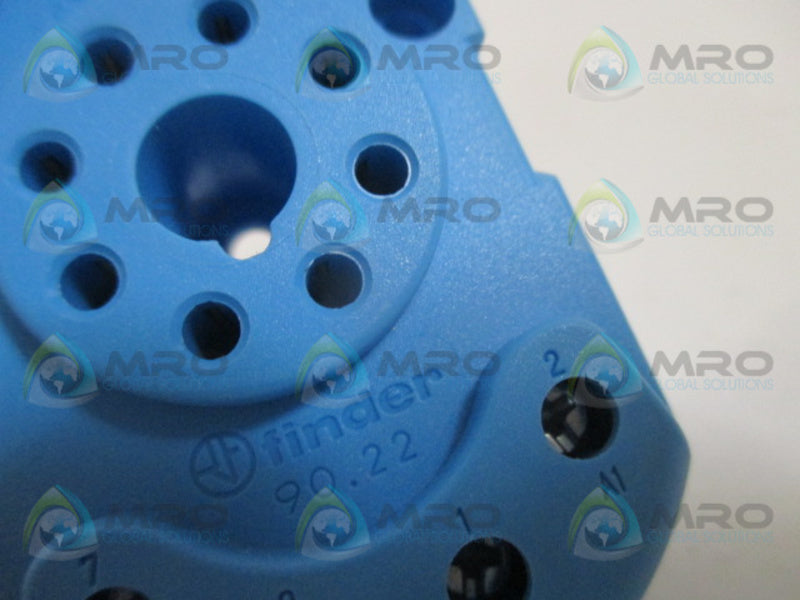 FINDER 90.22 RELAY SOCKET 10A 250V *NEW NO BOX*