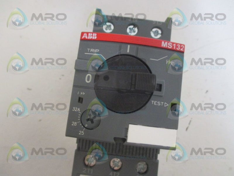 ABB MS132-32 MANUAL MOTOR STARTER 25-32A *NEW IN BOX*