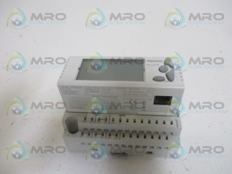 SIEMENS RLU222 HEATING CONTROLLER *NEW IN BOX*