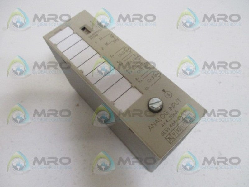 SIEMENS 6ES5464-8ME11 ANALOG INPUT MODULE *NEW NO BOX*