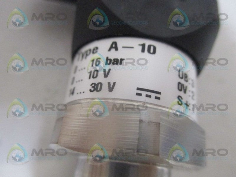 WIKA A-10 PRESSURE TRANSMITTER 14122096 *NEW IN BOX*
