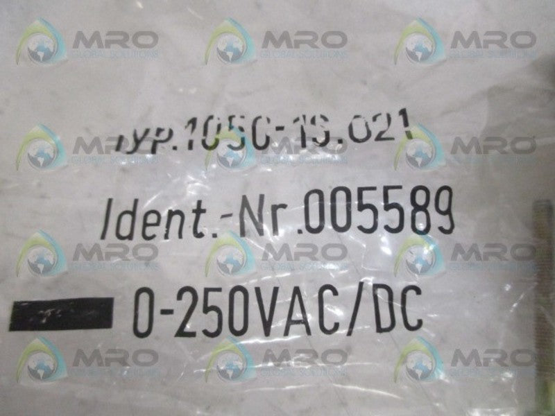 INDUSTRIAL MRO 1050-10.021 CONNECTOR HEAD 005589 0-250V *NEW IN FACTORY BAG*