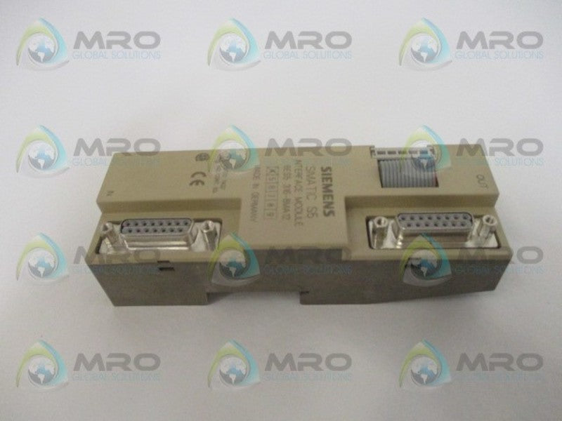 SIEMENS SIMATIC S5 6ES5316-8MA12 INTERFACE MODULE *NEW NO BOX*