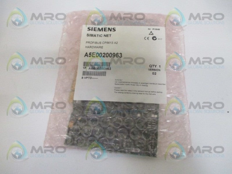 SIEMENS SIMATIC NET  6GK1561-3AA01 PROFIBUS CP5613A2 PCI CARD *NEW IN BOX*