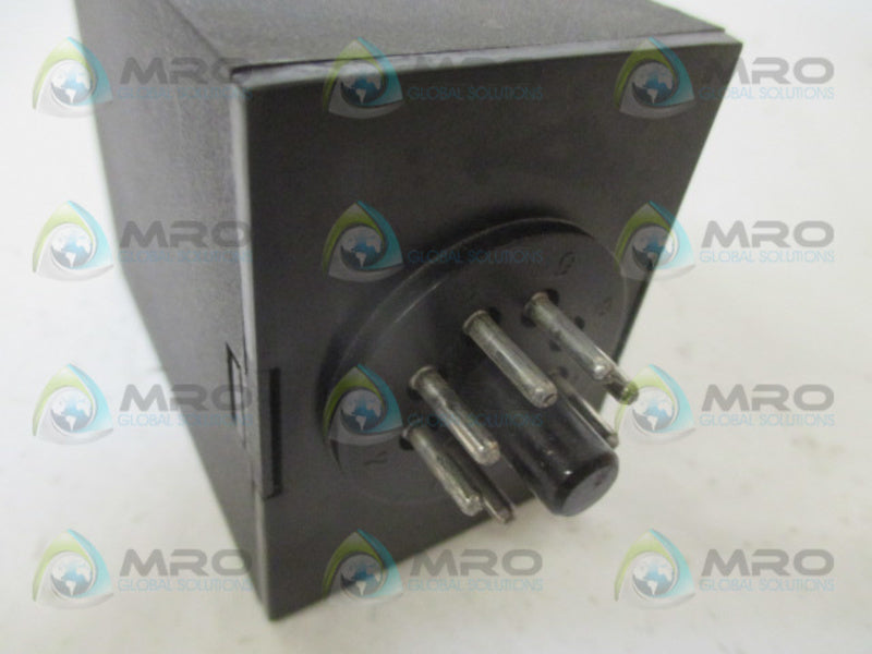 SSAC TRB120A3X600 TIME DELAY RELAY 120VAC 7-600 SEC. *USED*