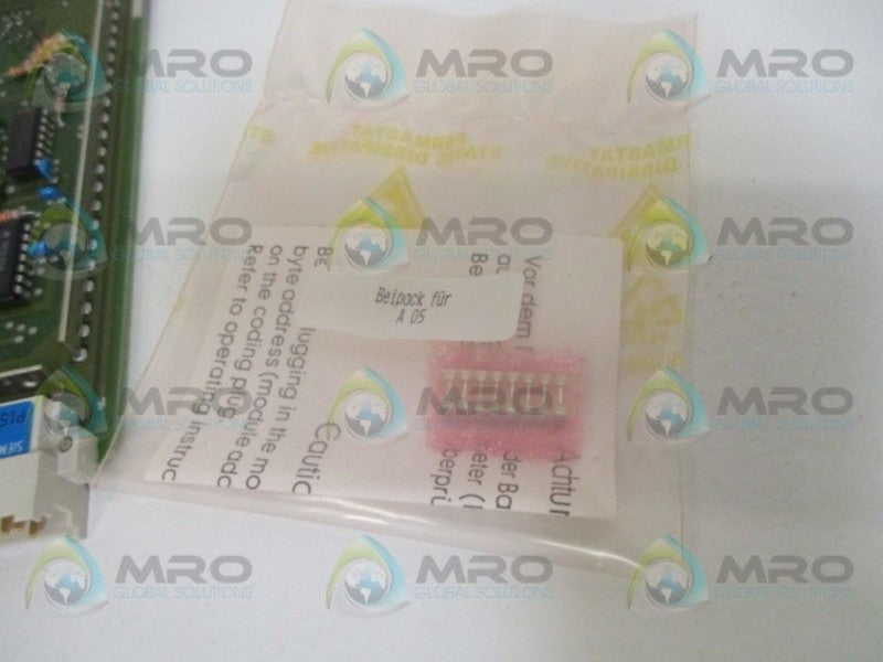SIEMENS SIMATIC S5 6ES5300-5CA11 INTERFACE MODULE *NEW IN BOX*