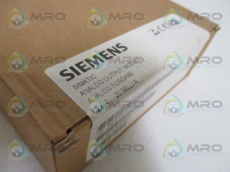 SIEMENS SIMATIC 6ES5470-8MC12 ANALOG OUTPUT MODULE *FACTORY SEALED*