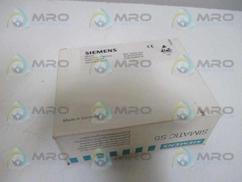 SIEMENS SIMATIC S5 6ES5452-8MR11 RELAY OUTPUT MODULE *FACTORY SEALED*