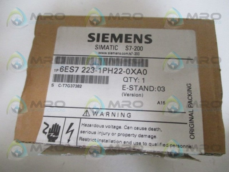 SIEMENS SIMATIC S7-200 6ES7223-1PH22-0XA0 DIGITAL I/O MODULE *NEW IN BOX*