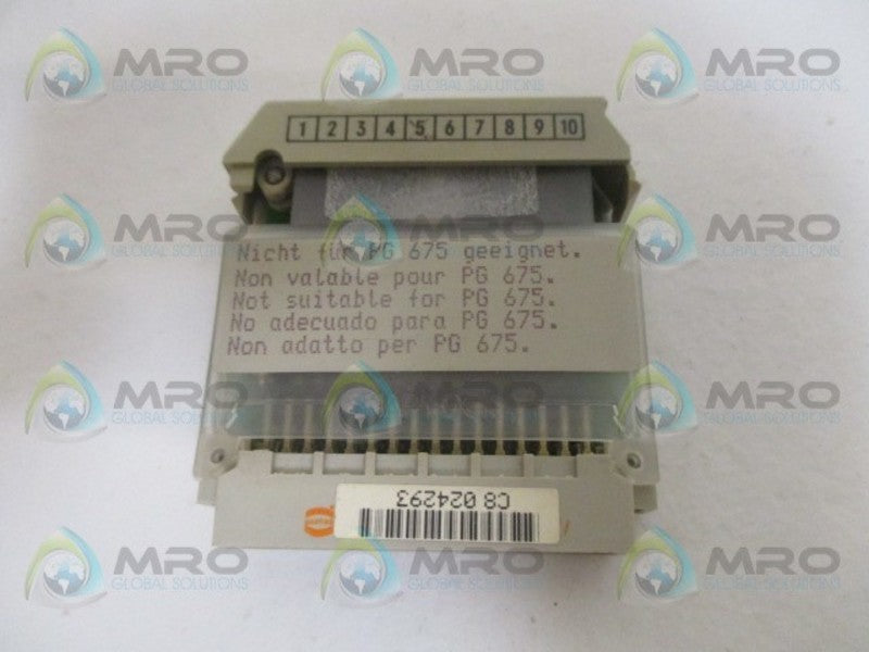 SIEMENS SIMATIC S5 6ES5376-0AA21 MEMORY MODULE 32KB *USED*