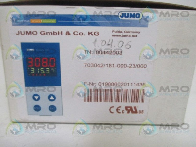 JUMBO 703042/181-000-23/000 TEMPERATURE CONTROLLER (AS PICTURED) *NEW IN BOX*