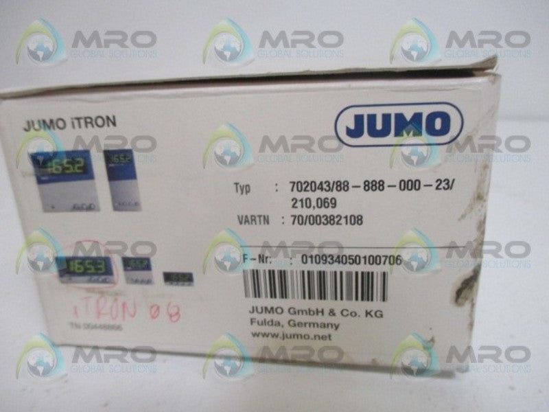 JUMBO 702043/88-888-000-23/210,069 TEMPERATURE CONTROLLER *NEW IN BOX*