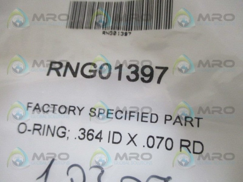 INDUSTRIAL MRO RNG01397 O-RING *NEW IN FACTORY BAG*