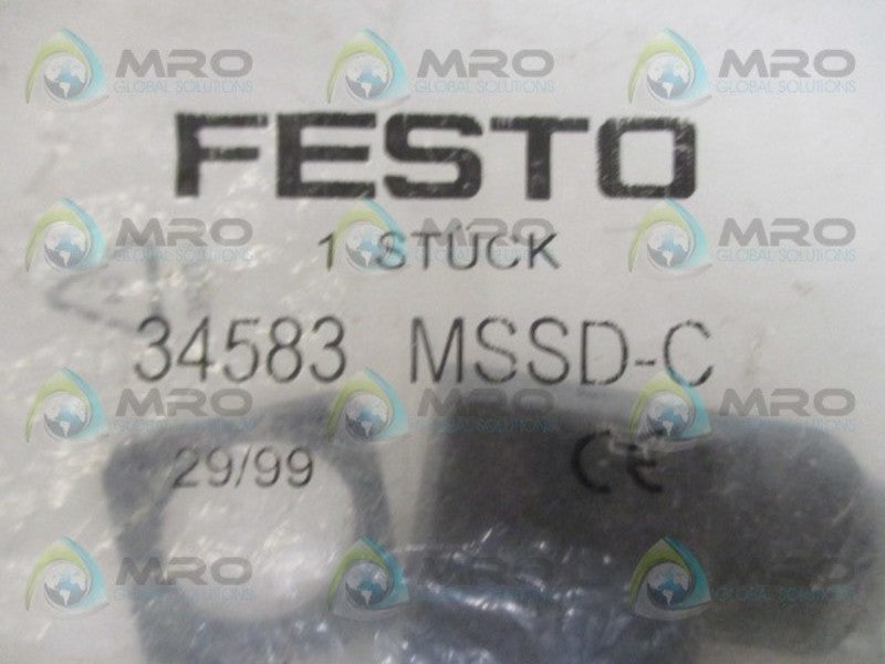 FESTOMSSD-C 34583 PLUG CONNECTOR  * NEW IN FACTORY BAG *