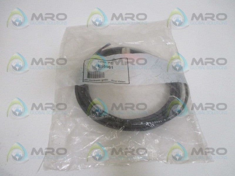 IFM EFECTOR E10901 FEMALE CONNECTOR CORDSET *NEW IN FACTORY BAG*