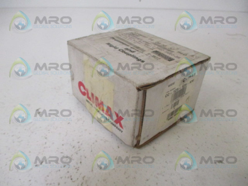CLIMAX CC-125-125-KW SPLIT SHAFT COUPLING 1-1/4" *NEW IN BOX*
