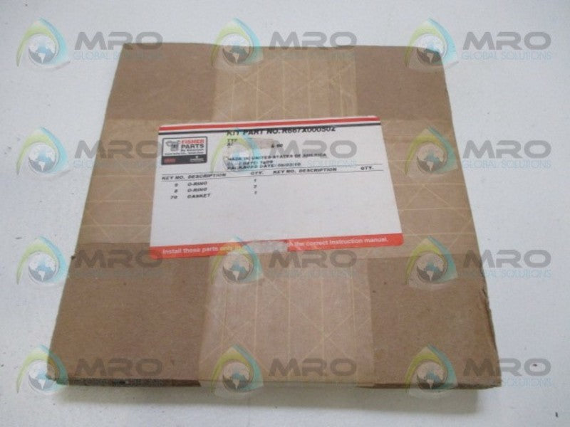 FISHER R667X000502 ACUATOR REPAIR KIT *NEW IN ORIGINAL PACKAGE*