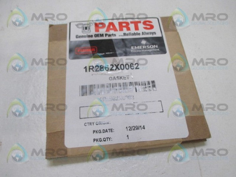 FISHER 1R2862X0062 GASKET *NEW IN ORIGINAL PACKAGE*