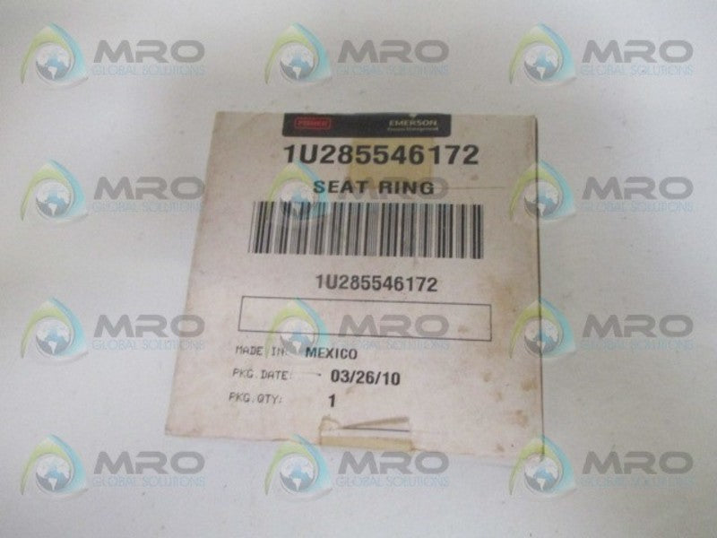 FISHER 1U285546172 SEAT RING *NEW IN BOX*