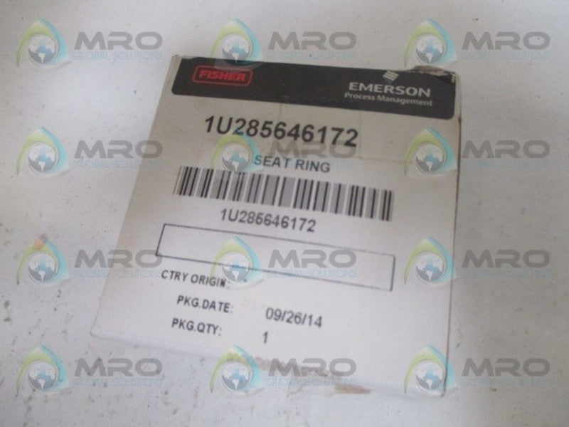 FISHER 1U285646172 SEAT RING *NEW IN BOX*