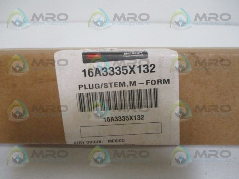 FISHER 16A3335X132 STEM PLUG *FACTORY SEALED*
