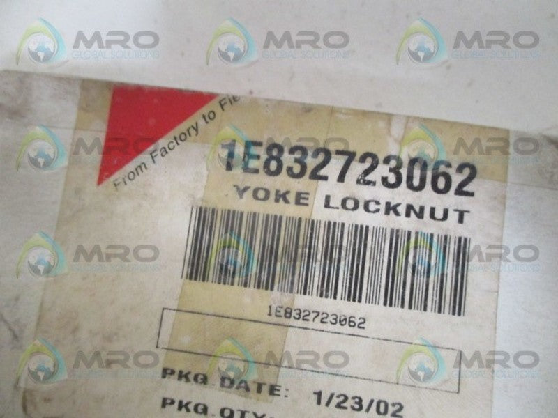 FISHER 1E832723062 YOKE LOCKNUT *NEW IN BOX*