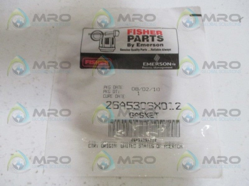 FISHER 26A5306X012 GASKET *NEW IN FACTORY BAG*