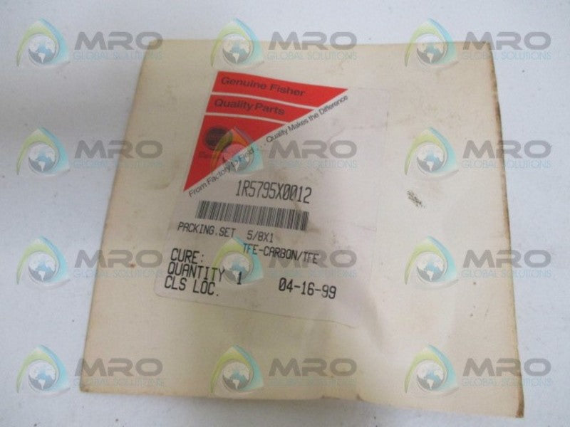 FISHER 1R5795X0012 TFE-CARBON/ TFE *NEW IN ORIGINAL PACKAGE*