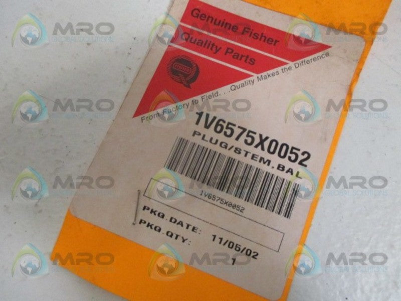 FISHER 1V6575X0052 PLUG STEM *NEW NO BOX*