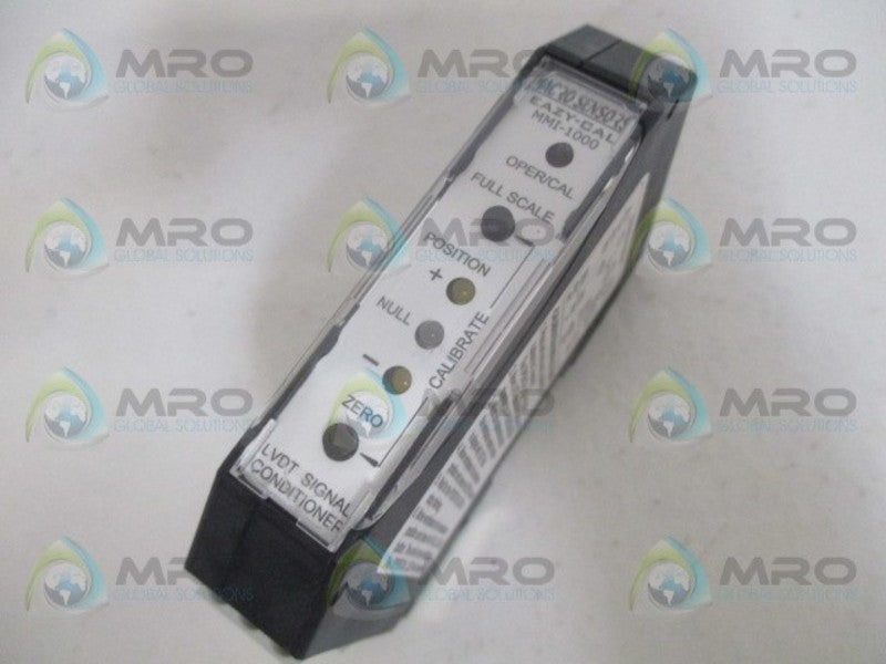 MACRO SENSORS MMI-1000 LVDT SIGNAL CONDITONER NSMP