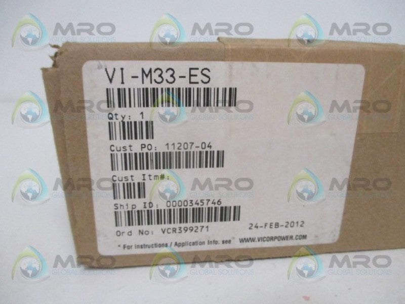 VICOR VI-M33-ES MEGA MODULE CONVERTER NSMP