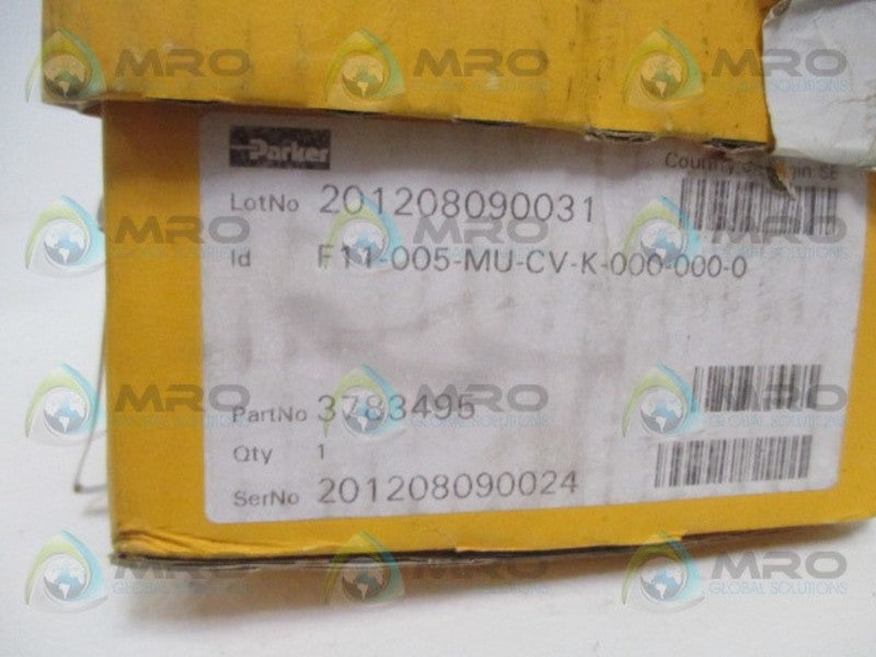 PARKER 3783495 HYDRAULIC PUMP NSMP