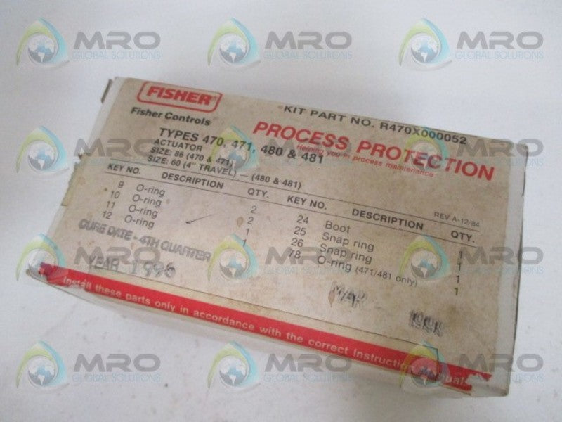 FISHER R470X000052 NSMP