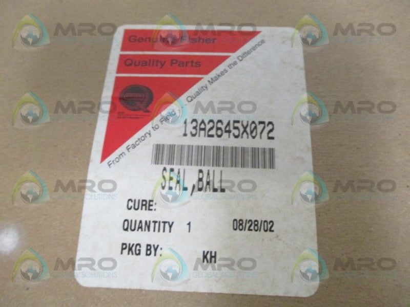 FISHER 13A2645X072 BALL SEAL *NEW IN ORIGINAL PACKAGE*