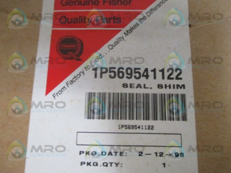 FISHER 1P569541122 SEAL SHIM NSMP