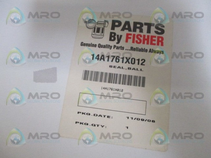 FISHER 141761X012 BALL SEAL NSMP