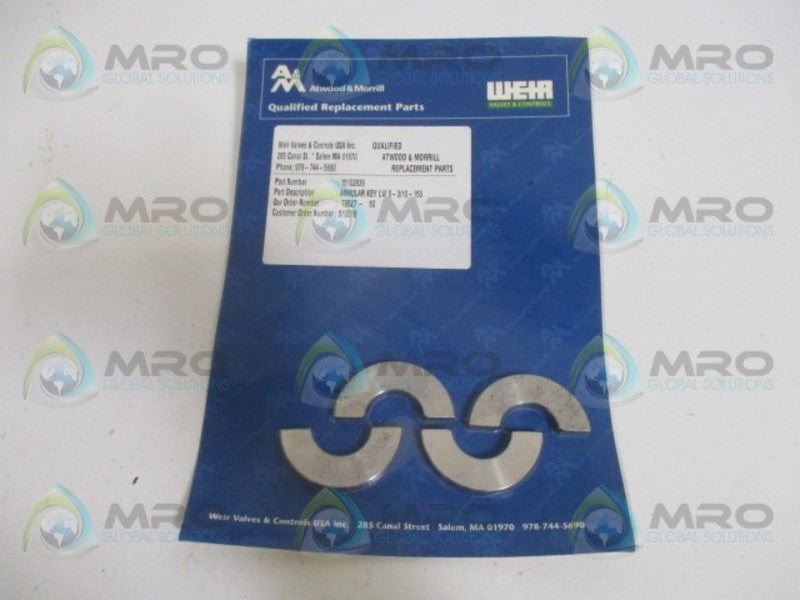 ATWOOD & MORRILL 15102839 ANNULAR KEY NSMP