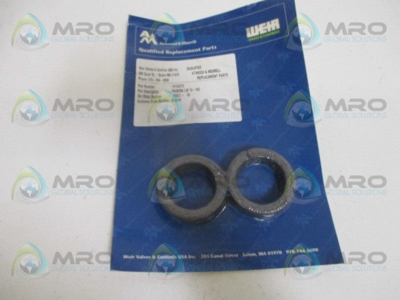 ATWOOD & MORRILL 15102373 PACKING RING KIT NSMP