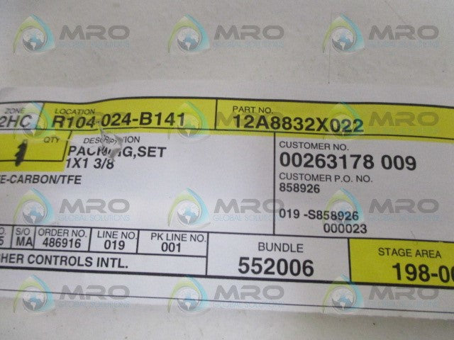 FISHER 12A8832X022 PACKIGN SET *NEW NO BOX*
