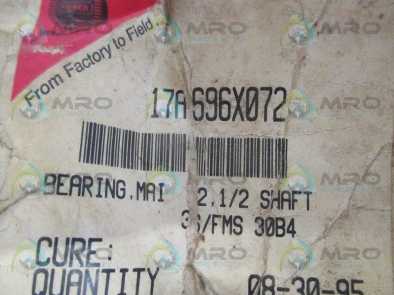 FISHER 17A696X072 MAIN BEARING NSNP