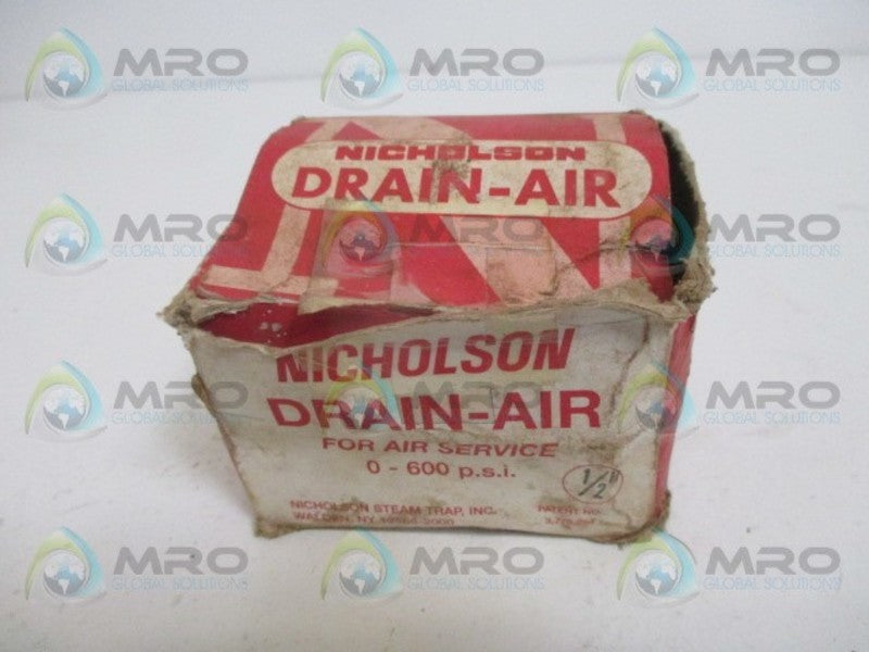 MICHOLSON DRAIN-AIR 548-3000 STEAM TRAP MINI DRAIN NSMP