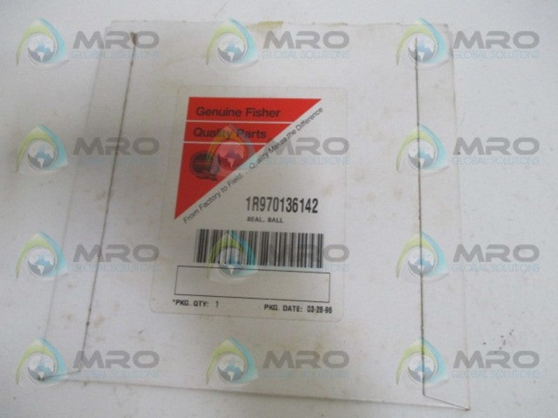FISHER 1R970136142 BALL SEAL *NEW IN ORIGINAL PACKAGE*