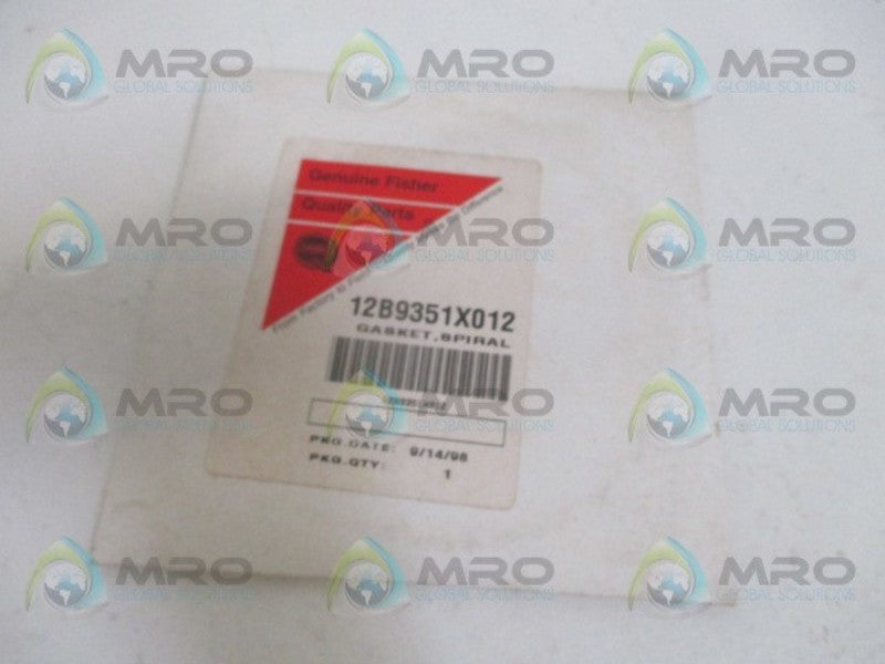 FISHER 12B9351X012 SPIRAL GASKET *NEW IN ORIGINAL PACKAGE*