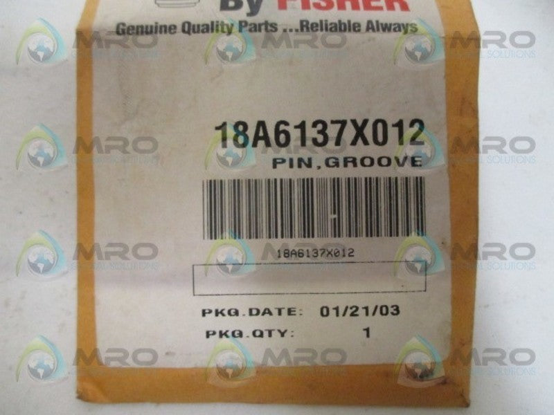 FISHER 18A6137X012 GROOVE PIN NSMP