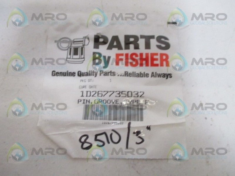 FISHER 1D267735032 GROOVE PIN NSMP