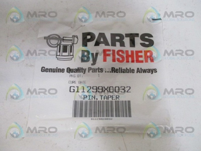 FISHER G11299X0032 TAPER PIN *NEW IN FACTORY BAG*