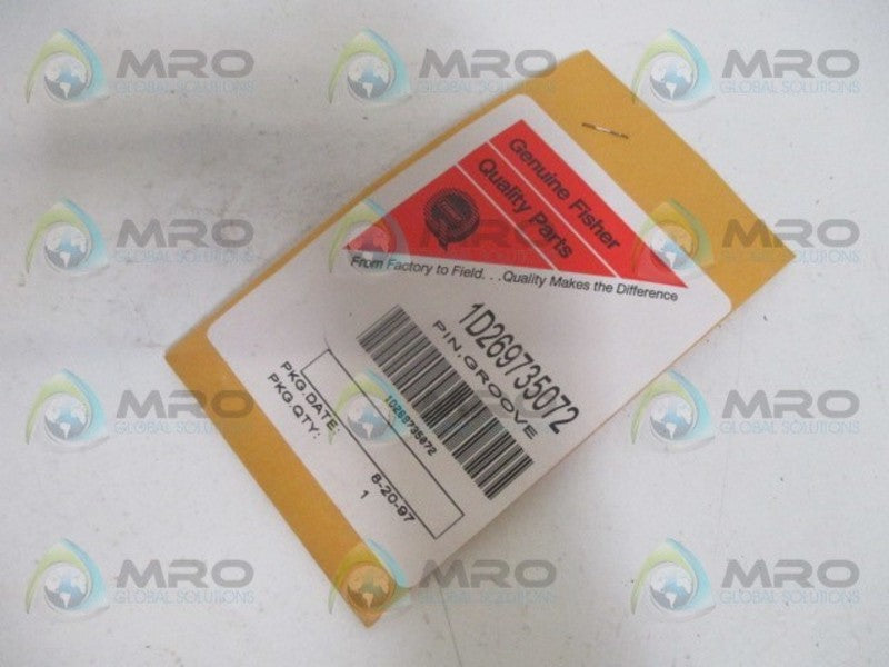 FISHER 1D26735072 GROOVE PIN NSMP